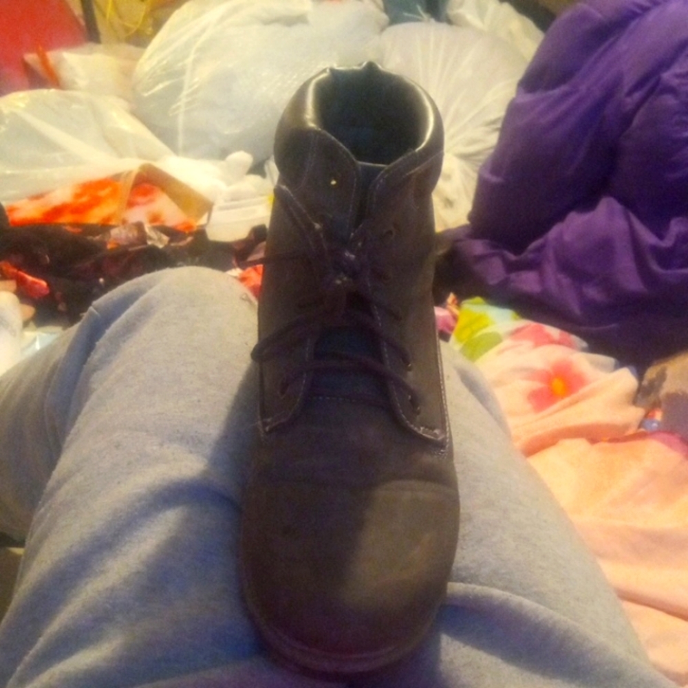 Black boots